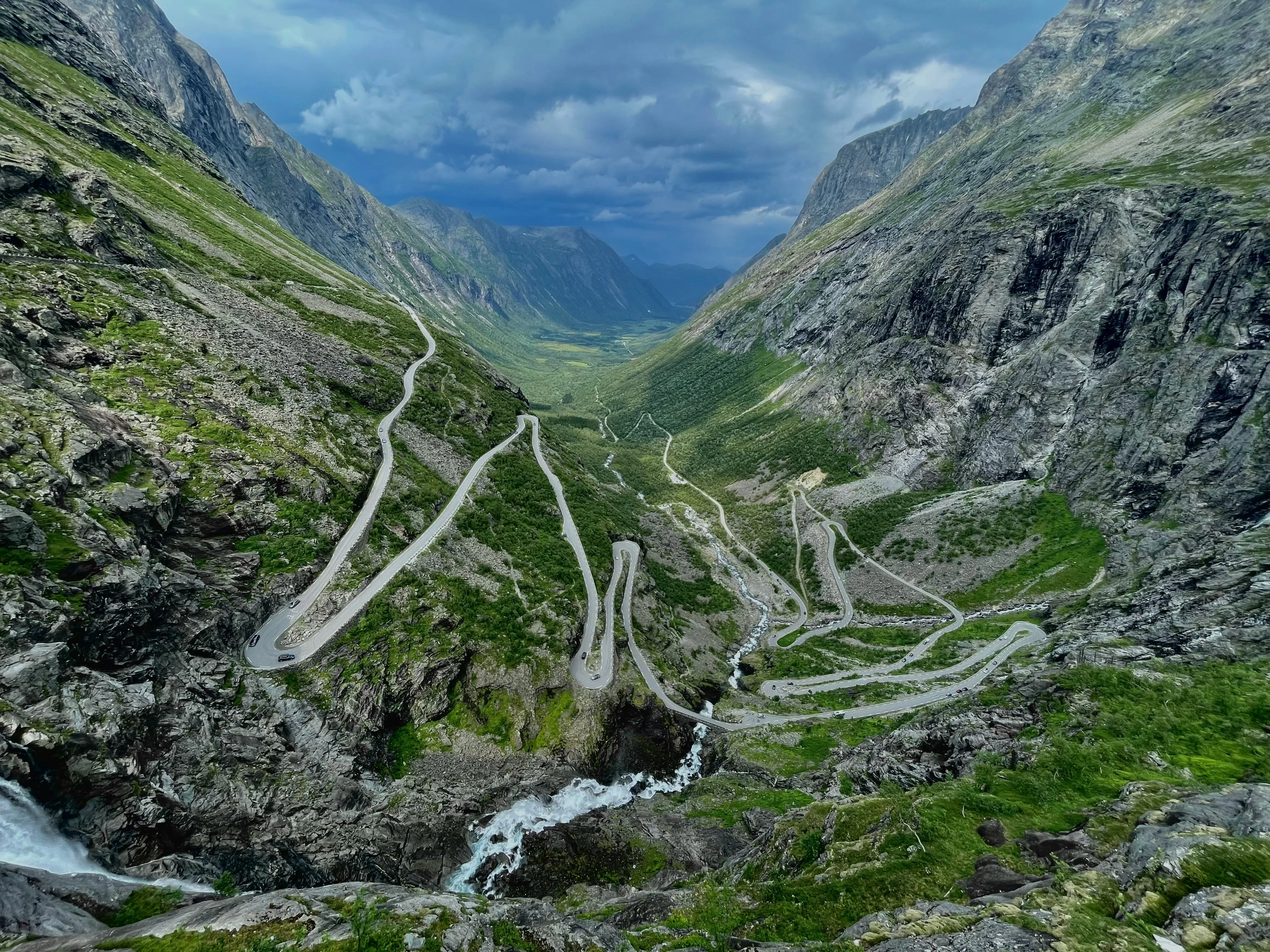 Trollstigen mountain road in Norway
